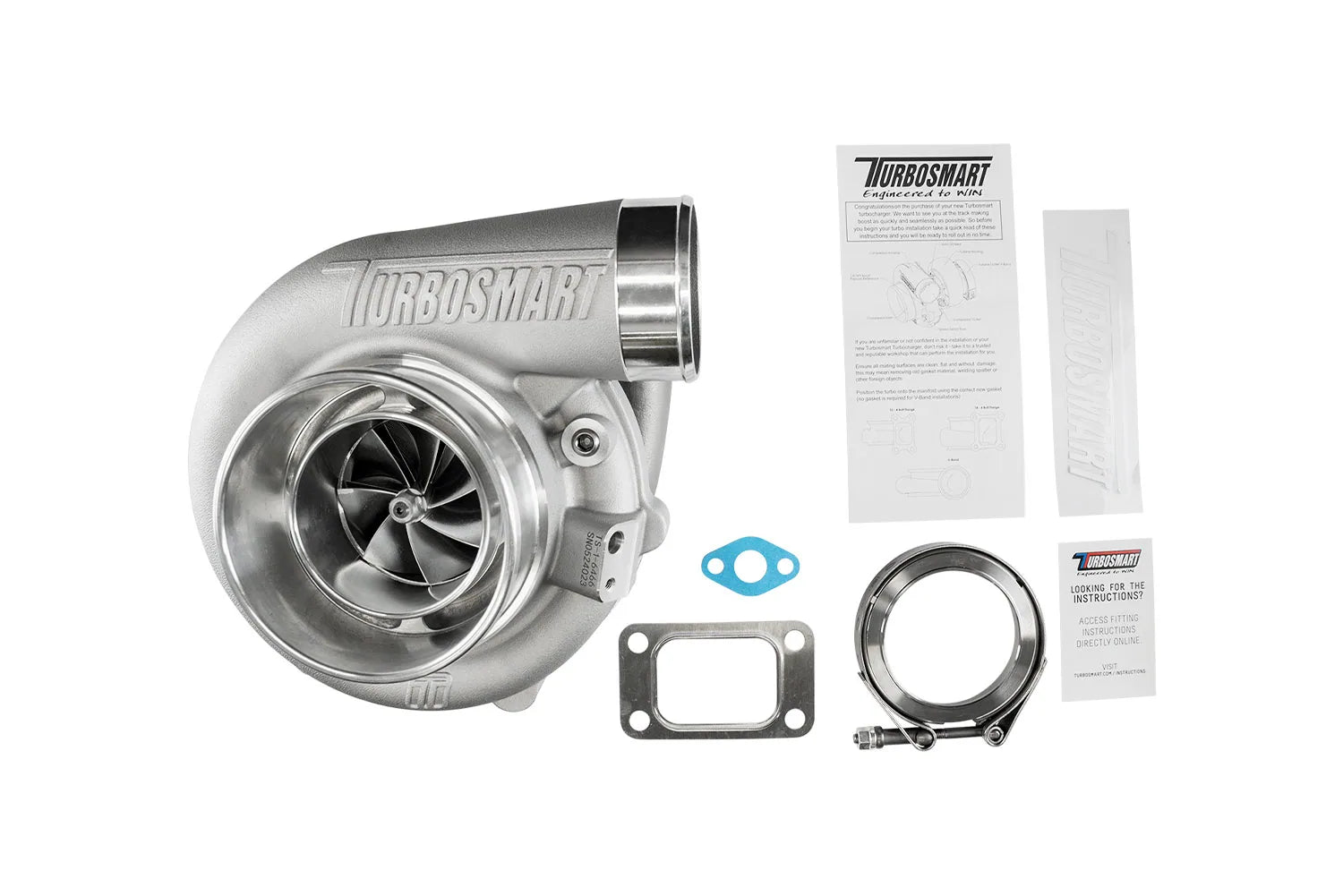 Turbosmart TS-1 Turbocharger 6466 T3 0.63AR Externally Wastegated