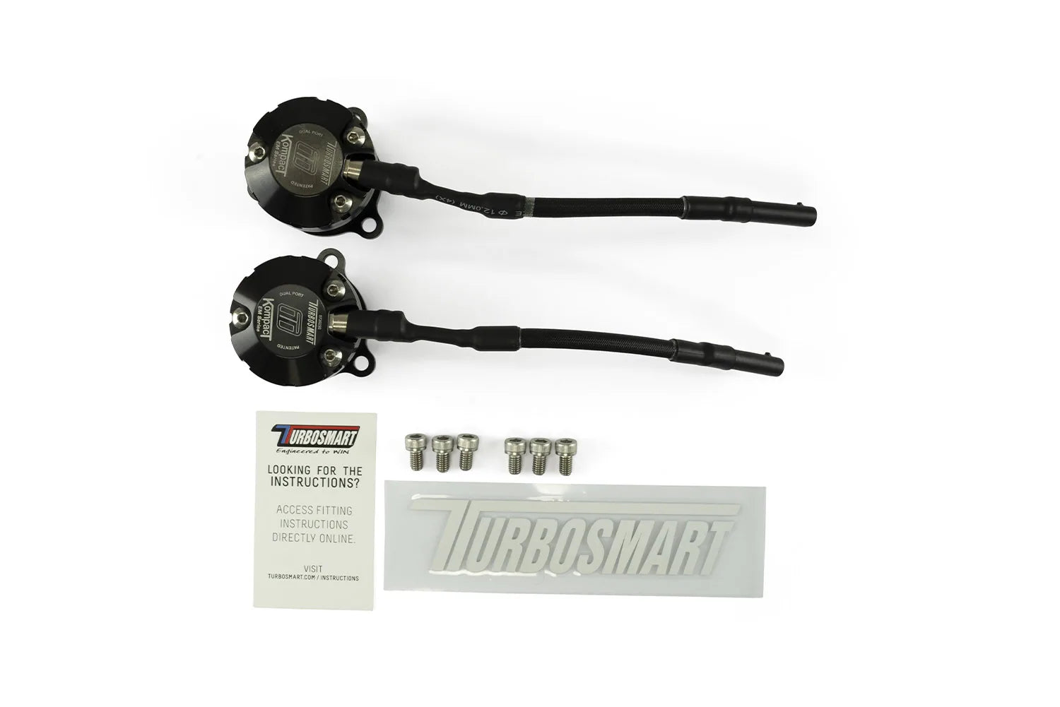Turbosmart BOV Kompact EM Dual Port VR25 - 400 Z Blow Off Valve