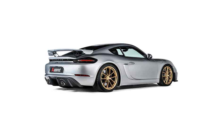 Porsche 718 Cayman GT4 / Spyder | Akrapovic | Rear Carbon Diffuser (Matte)