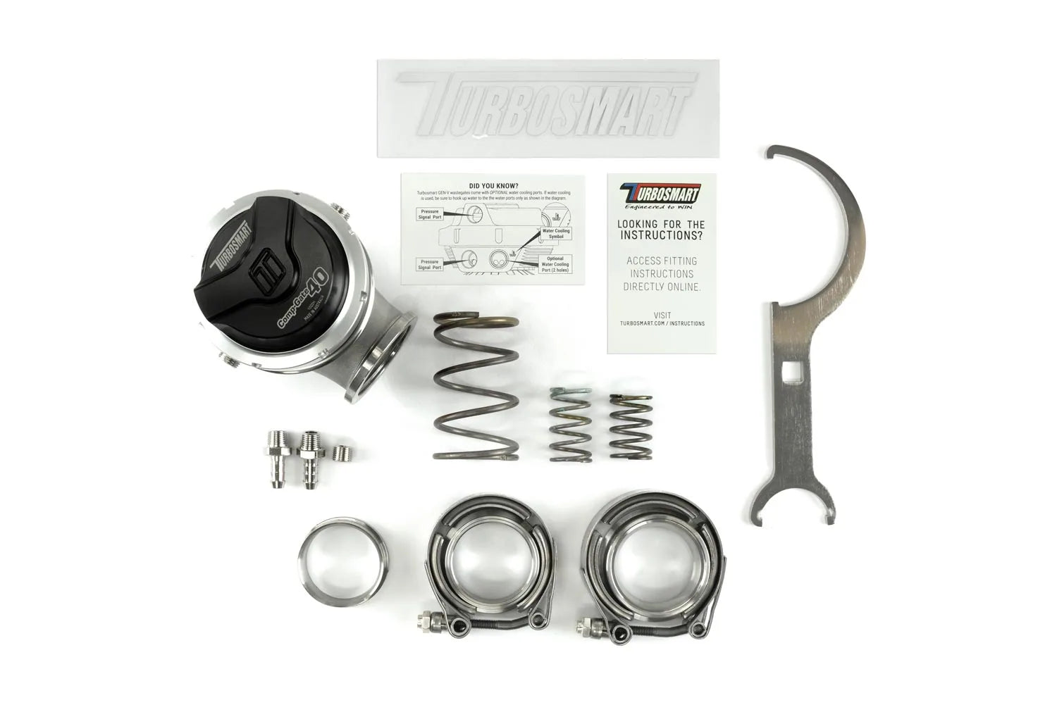 Turbosmart GenV WG40 CompGate40 External Wastegate