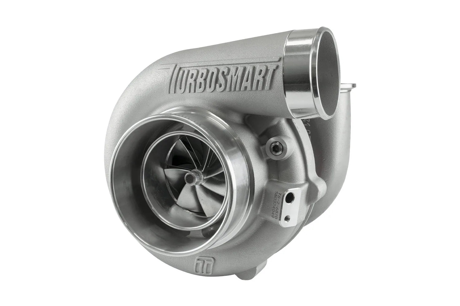 Turbosmart TS-2 Turbocharger (Water Cooled) 6870 (Kompact) V-Band 0.96AR Externally Wastegated [TS-2-6870B-VB096E]