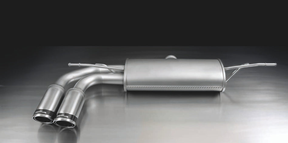 Remus sport exhaust with 2 tail pipes Ø 84 mm Carbon Race