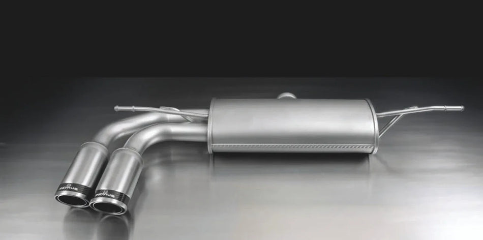 Remus sport exhaust with 2 tail pipes Ø 84 mm Carbon Race