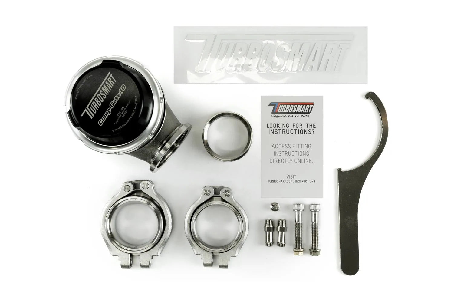 Turbosmart Gen4 WG40 CompGate40 External Wastegate