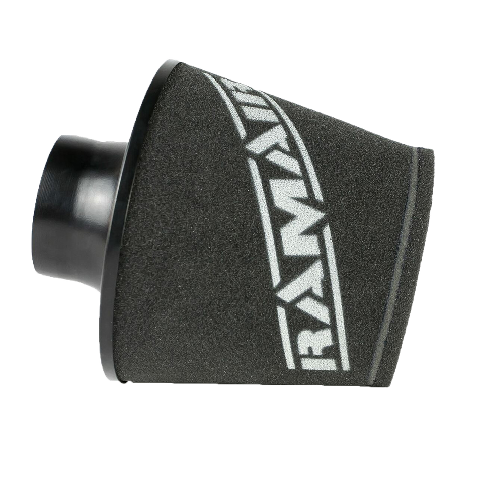 Ramair Large Foam Filter Aluminium Base 90mm OD Black
