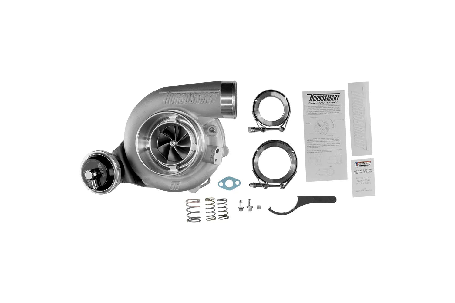 Turbosmart TS-1 Turbocharger 6466 V-Band 0.82AR Internally Wastegated