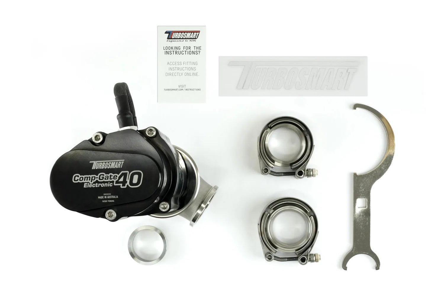 Turbosmart GenV eWG40 CompGate40 Electronic External Wastegate