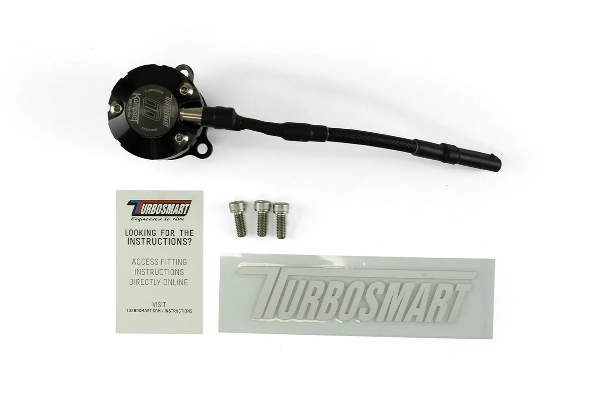 Turbosmart BOV Kompact EM PlumBack- VR22 (Ford Fiesta ST) Blow Off Valve