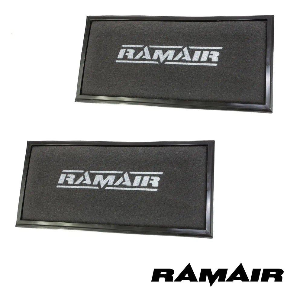 Ramair RPF-1718-2 - 2x VW Porsche Land Rover Replacement Foam Air Filter
