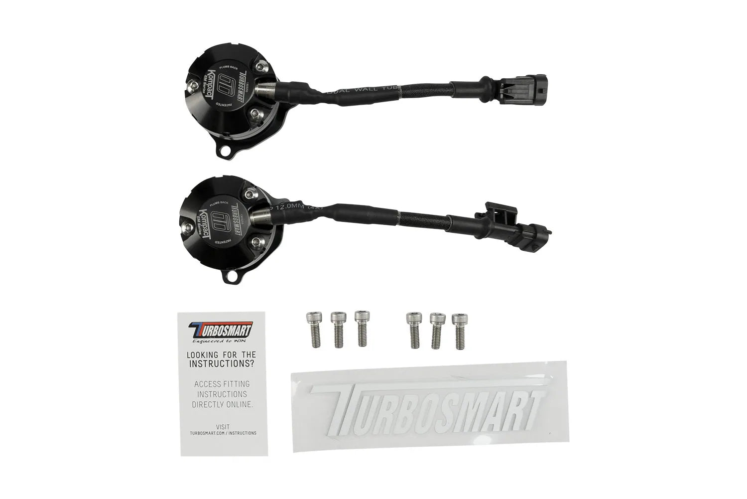 Turbosmart BOV Kompact Plumback VR31 Ferrari 488 Blow Off Valve