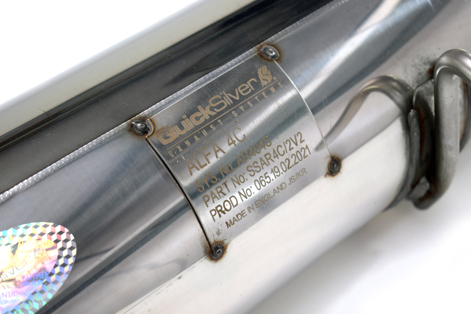 QuickSilver Alfa Romeo 4c Coupe and Spider Sport Exhaust System (2014-19)