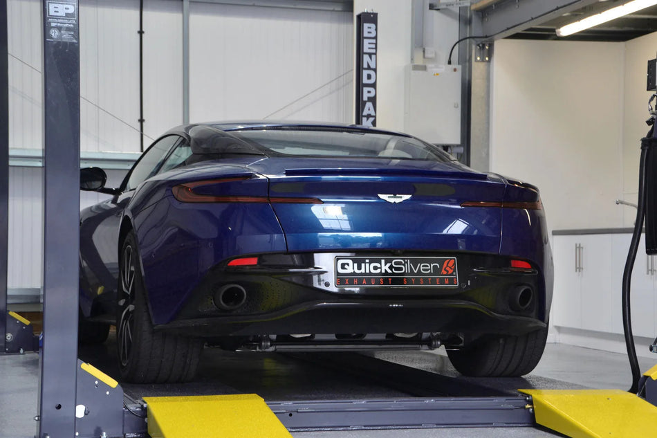 QuickSilver Aston Martin DB11 V8 Secondary Catalyst Delete Pipes (2018 on)