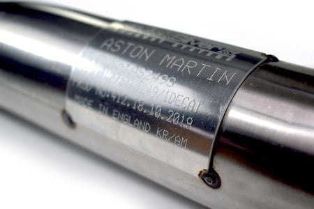QuickSilver Aston Martin Vantage Secondary Catalyst Delete Pipes (2018 on)