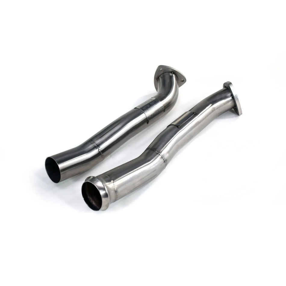 QuickSilver Aston Martin DB11 V8 Secondary Catalyst Delete Pipes (2018 on)
