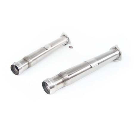 QuickSilver Aston Martin DB9 Secondary Catalyst Replacement Pipes (2010-20)