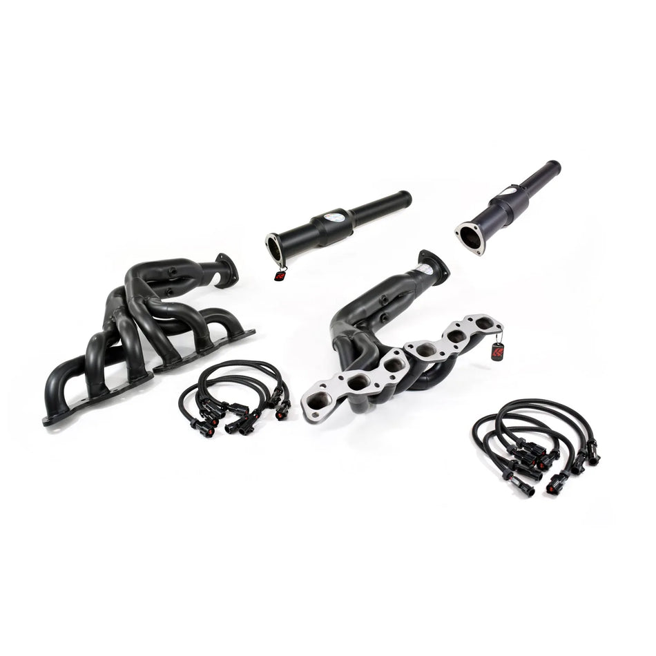 QuickSilver Aston Martin V12 Manifolds and Race Catalysts Ceramic Coated fits V12 Vantage, DB9, DBS, Rapide & Virage (2004 on)