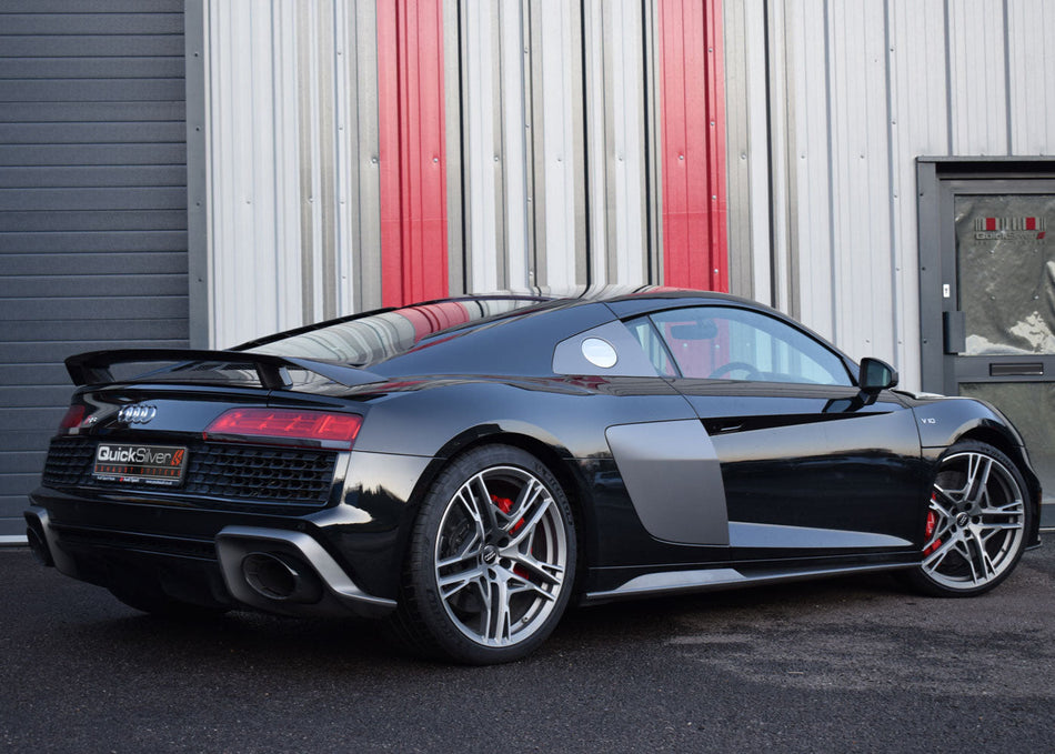 Quicksilver Exhausts Audi R8 V10 (with GPFs) Sport Exhaust with Sound Architectâ„¢ OR GPF delete pipes (2020 on EURO Spec)