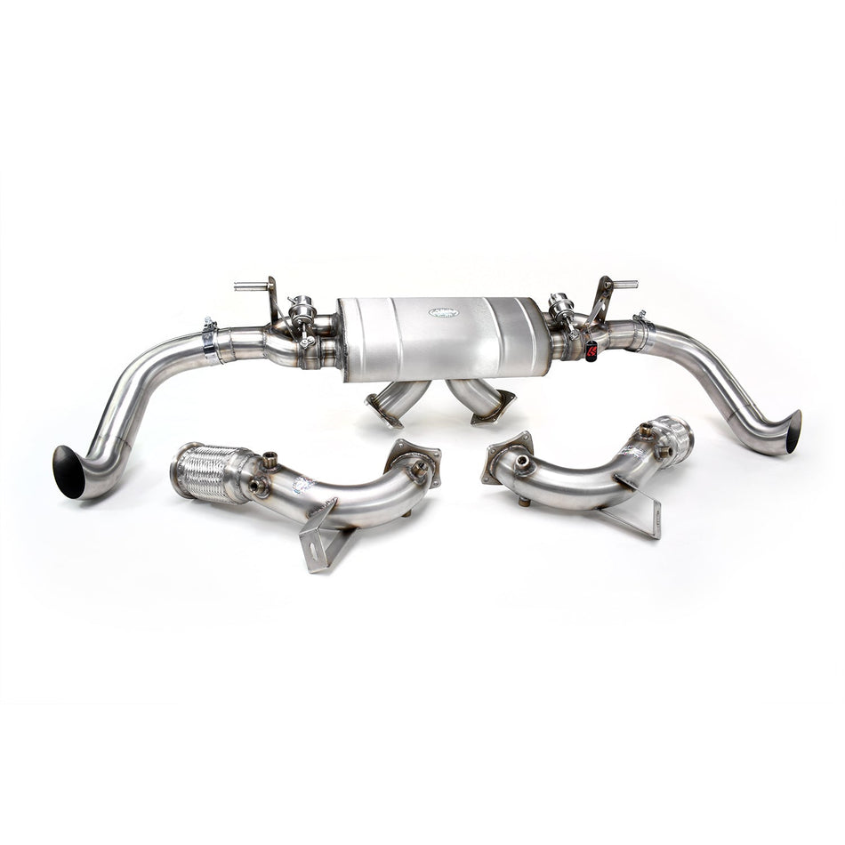 QuickSilver Audi R8 V10 (with GPFs) Sport Exhaust with Sound Architect™ OR GPF delete pipes (2020 on EURO Spec)