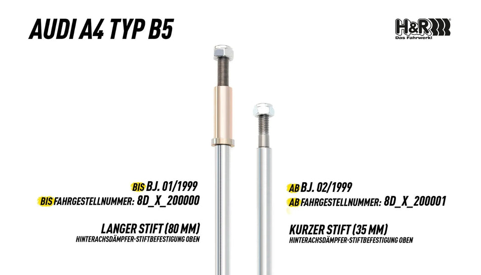 H&R Monotube Coil Overs - 29990-2