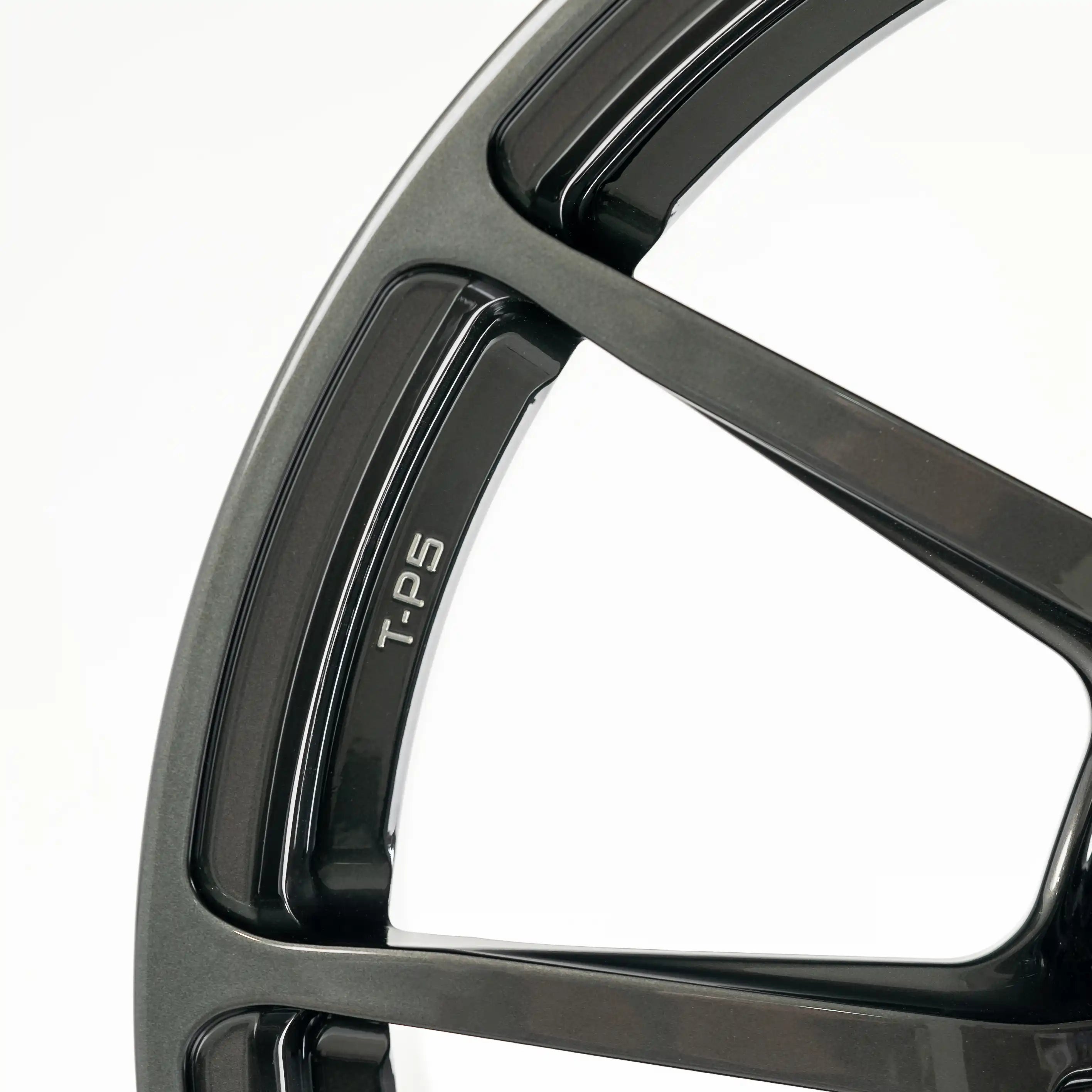 Titan 7 Forged Aluminium Wheel - T-P5 18x9.5 PCD 5x120 CB 72.56 In Advanced Dark Gunmetal