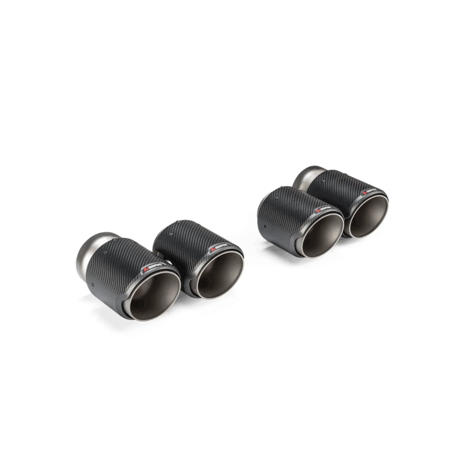BMW M2 / M3 / M4 (G87 / G80 / G81 / G82 / G83) | Akrapovic | Round Tail Pipe Set (Carbon)