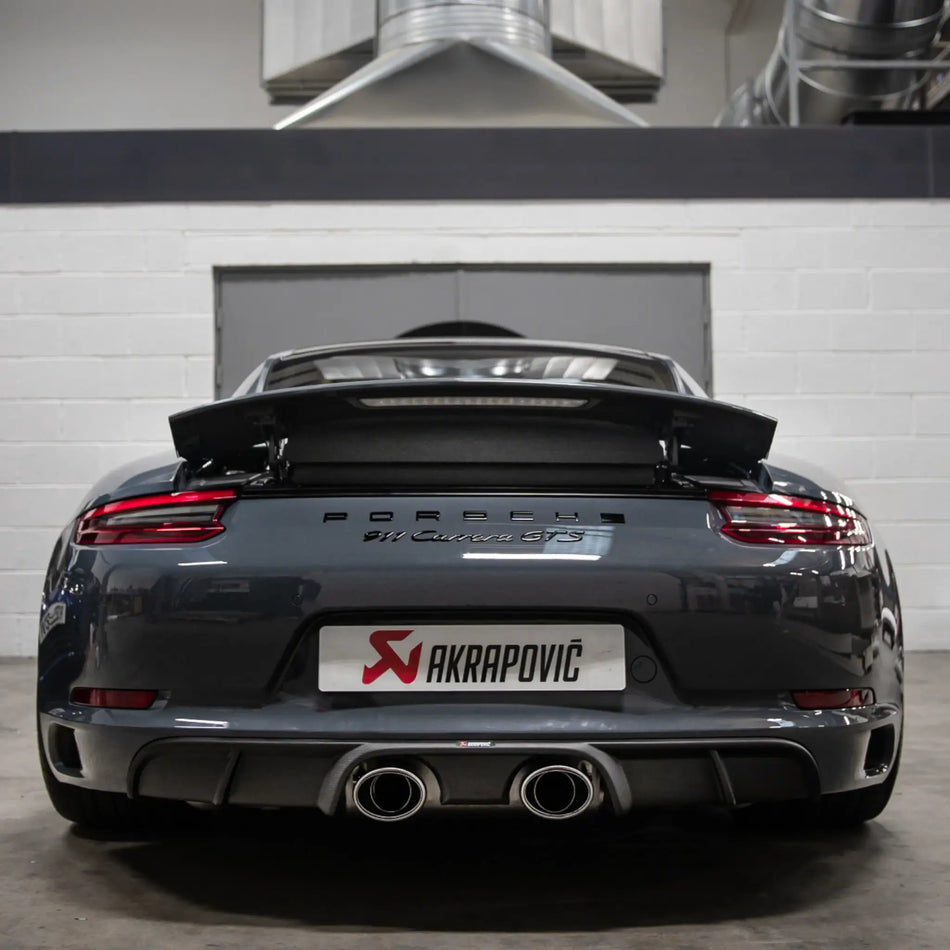 Porsche 911 Carrera / S / GTS (991.2) | Akrapovic | Slip-On Line (Titanium)