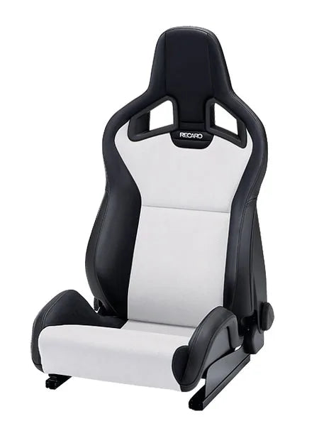 Recaro Sportster CS SAB with heating - Ambla Leather black / Dinamica Suede silver