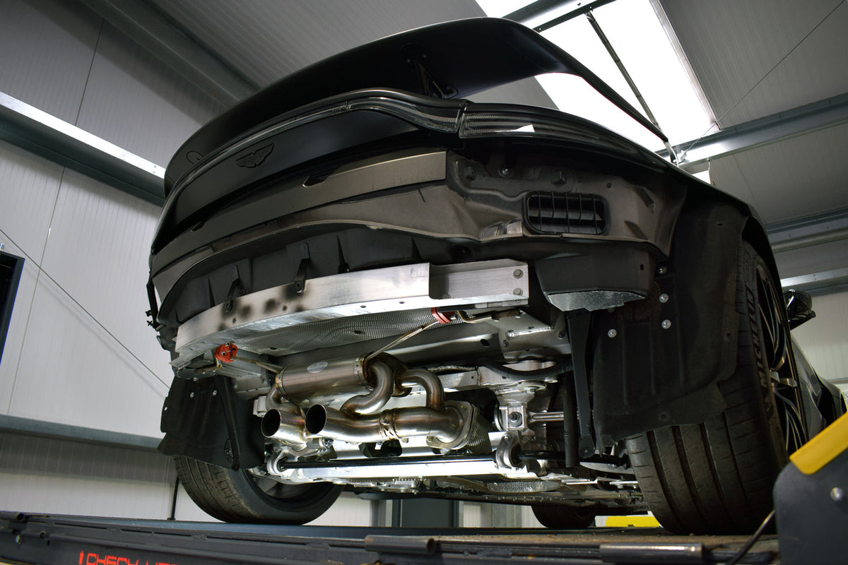 QuickSilver Aston Martin V12 Vantage - Titan Sport Exhaust with Sound Architect™ (2022 on)