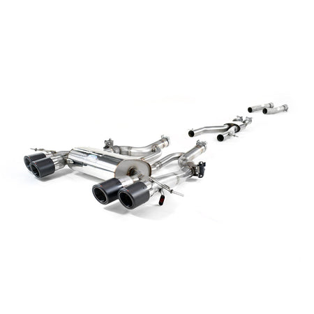 QuickSilver BMW M4 G82 G83 (2021 on) Standard Exit Sport Exhaust with Sound Architect™ with OR without OPF delete pipes.