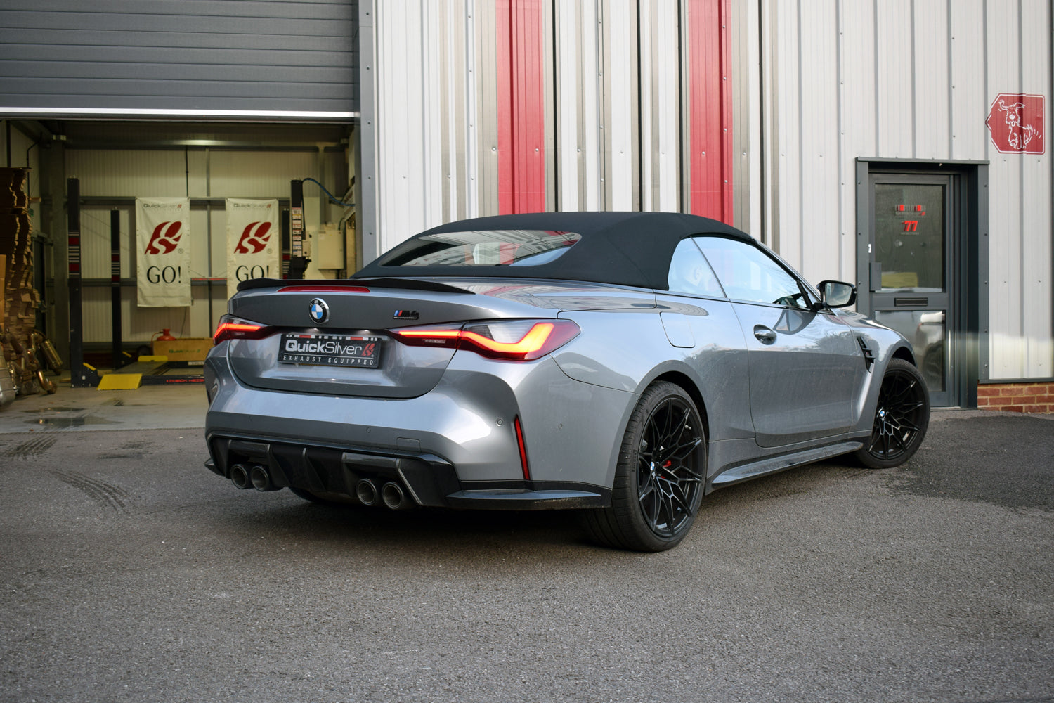 QuickSilver BMW M4 G82 G83 (2021 on) Standard Exit Sport Exhaust with Sound Architect™ with OR without OPF delete pipes.