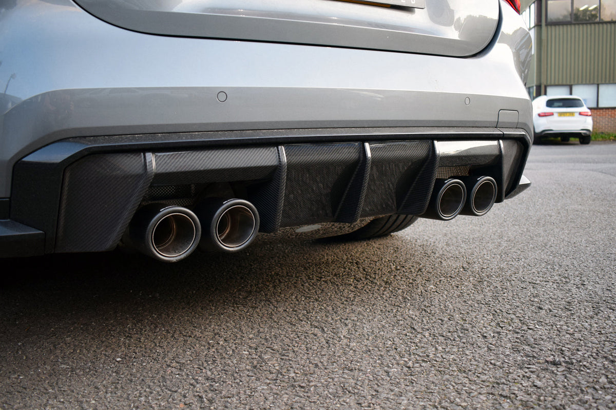 QuickSilver BMW M4 G82 G83 (2021 on) Standard Exit Sport Exhaust with Sound Architect™ with OR without OPF delete pipes.