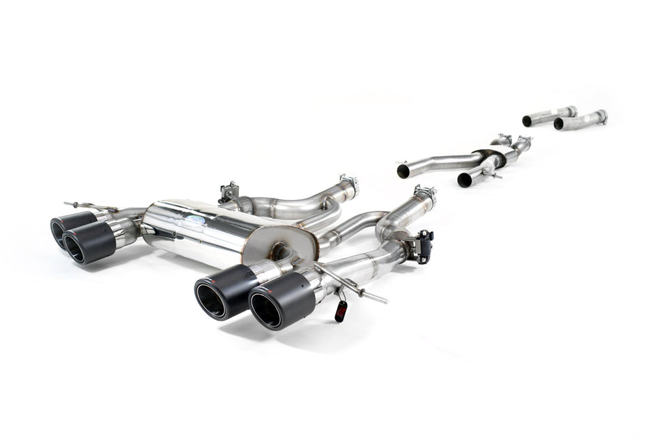Quicksilver Exhausts BMW M4 G82 G83 (2021 on) Standard Exit Sport Exhaust with Sound Architectâ„¢ with OR without OPF delete pipes.