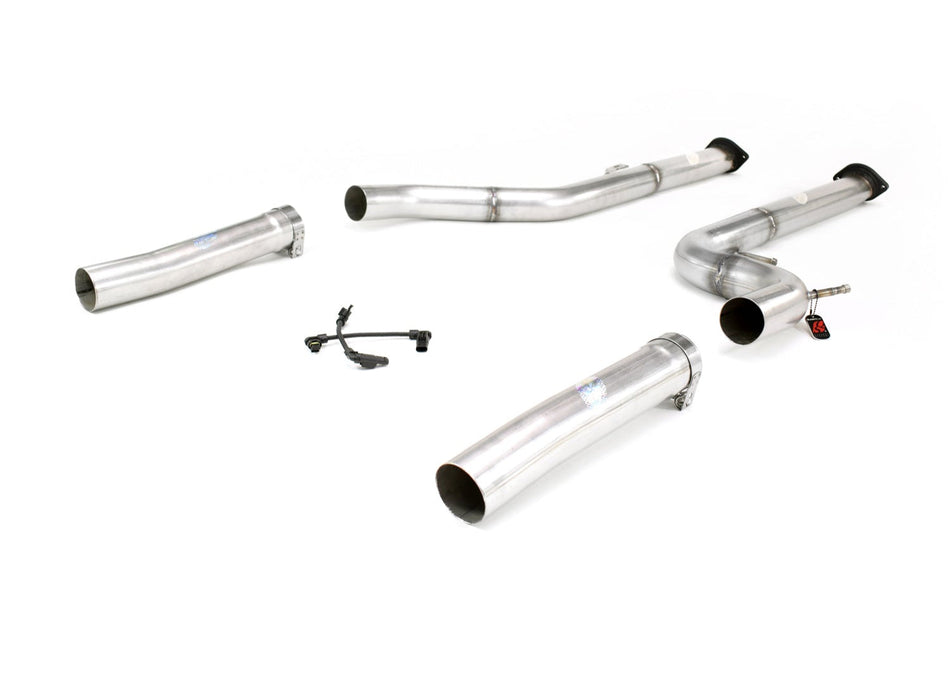 Quicksilver Exhausts BMW M4 G82 G83 (2021 on) GPF and Secondary Catalyst Delete Pipes inc. OPF Cancellation Kit ONLY