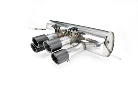 QuickSilver BMW M4 G82 G83 (2021 on) Centre Exit Sport Exhaust with Sound Architect™ Inc. Carbon Diffusor Kit with OR without OPF delete pipes.