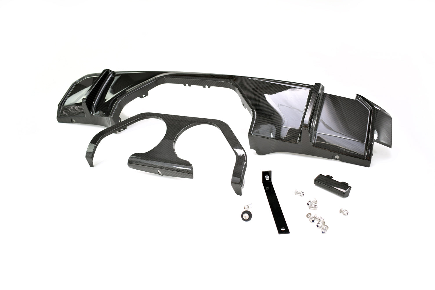 QuickSilver BMW M4 G82 G83 (2021 on) Centre Exit Sport Exhaust with Sound Architect™ Inc. Carbon Diffusor Kit with OR without OPF delete pipes.