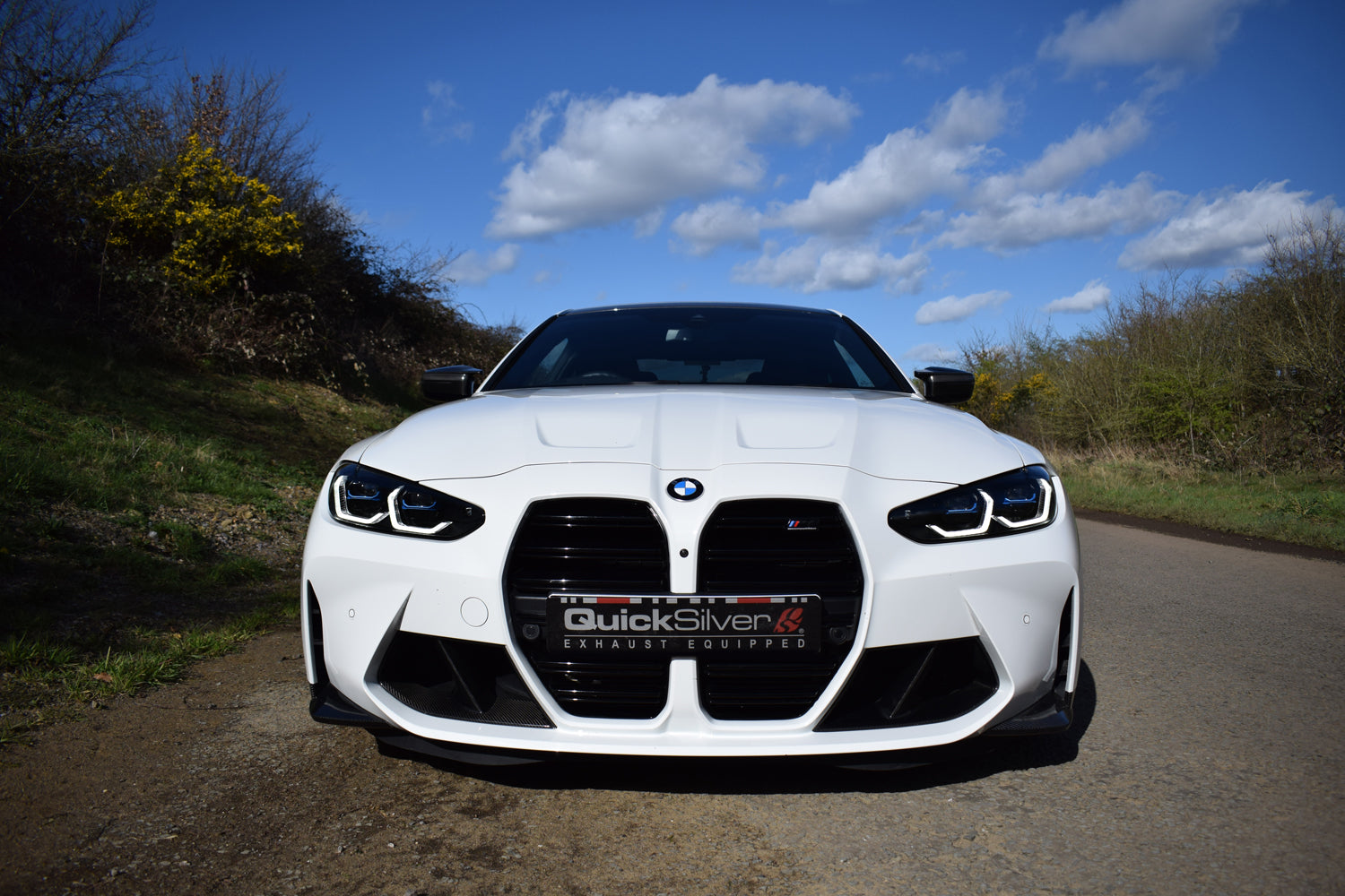 QuickSilver BMW M4 G82 G83 (2021 on) GPF and Secondary Catalyst Delete Pipes inc. OPF Cancellation Kit ONLY