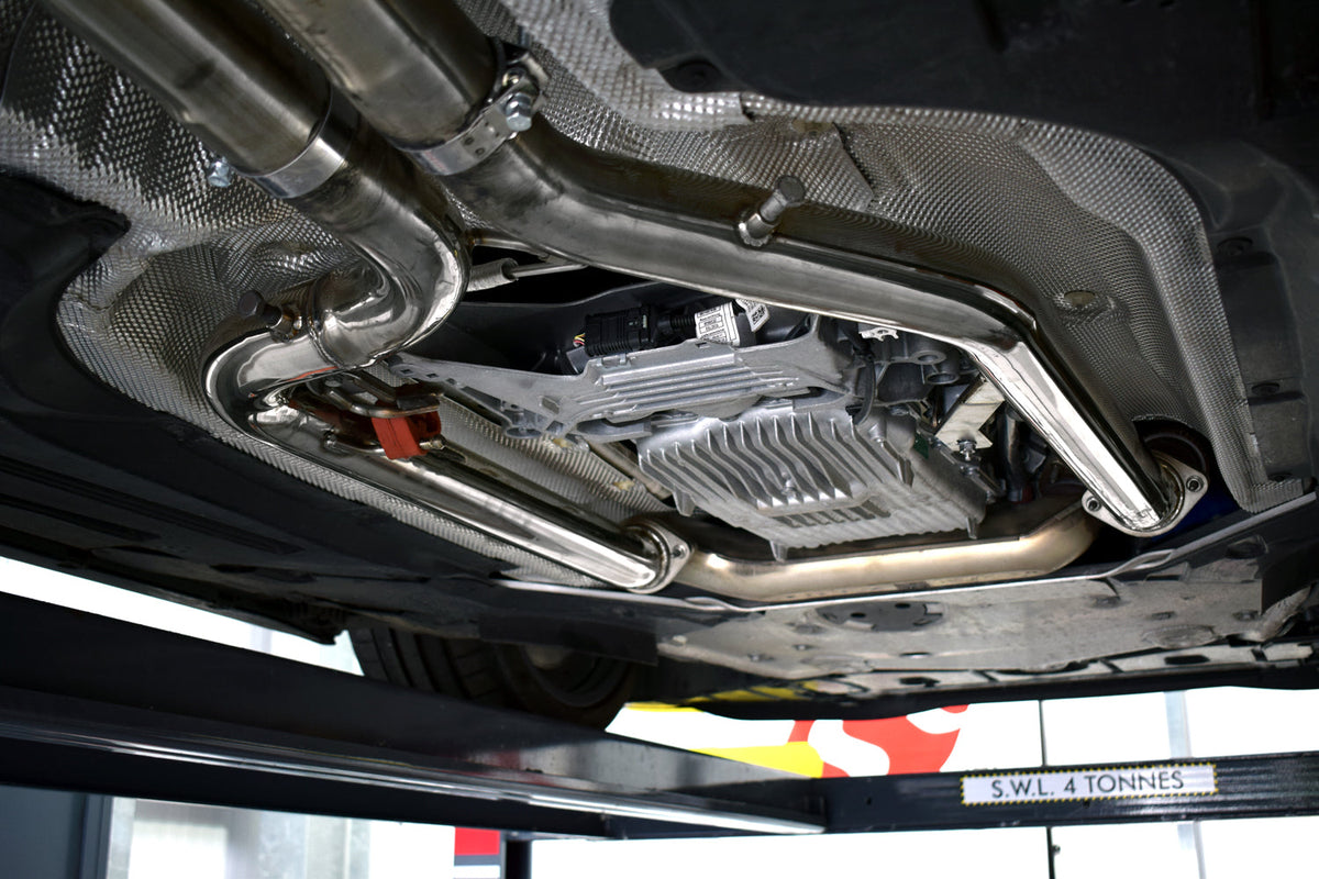 QuickSilver BMW M4 G82 G83 (2021 on) GPF and Secondary Catalyst Delete Pipes inc. OPF Cancellation Kit ONLY