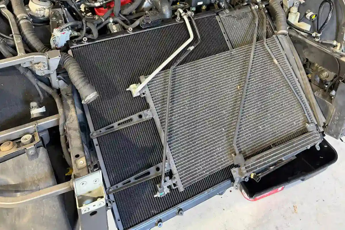 CSF #7250 Ferrari FF / GTC4Lusso / F12 / 812 / Monza High-Performance All-Aluminum Radiator - installed (12)