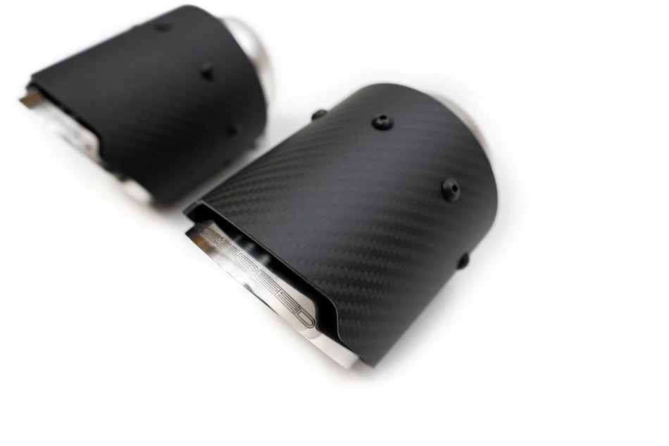 Fabspeed McLaren 570S / 570GT / 540C Bolt-On Dual Carbon Fiber Tips