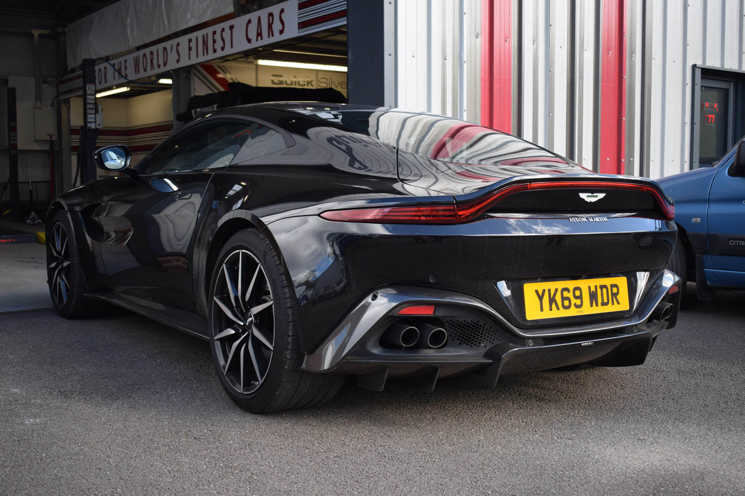 QuickSilver Aston Martin Vantage Secondary Catalyst Delete Pipes (2018 on)