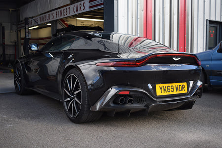 QuickSilver Aston Martin Vantage Secondary Catalyst Delete Pipes (2018 on)