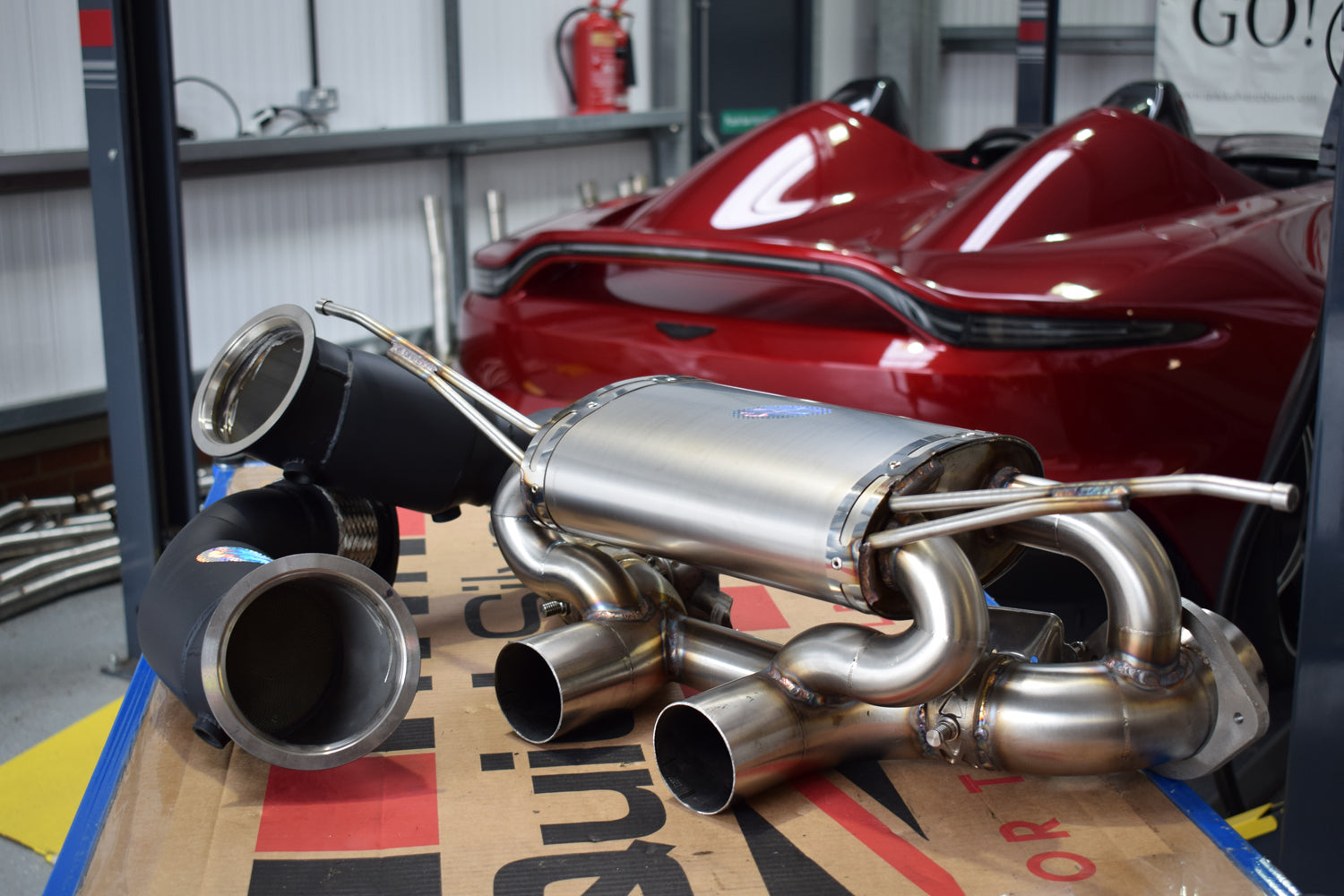 QuickSilver Aston Martin V12 Speedster - Titan Sport Exhaust with Sound Architect™ (2021 on)