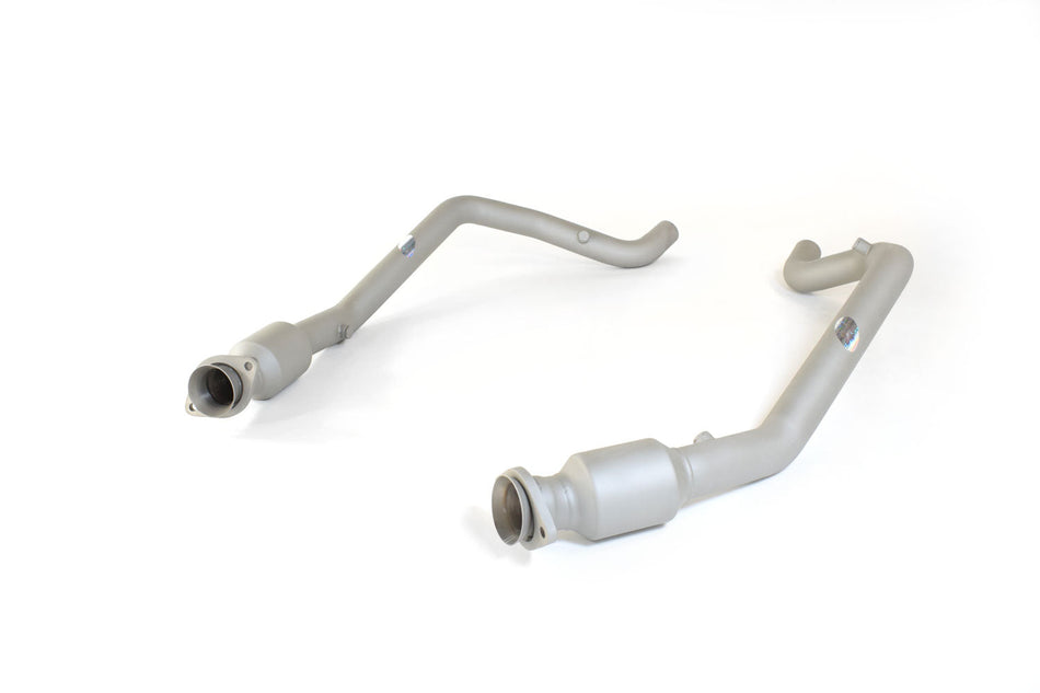 QuickSilver Land Rover Defender P525/P425 V8 90 OR 110 - 200cpsi Catted Downpipes (2021 on)