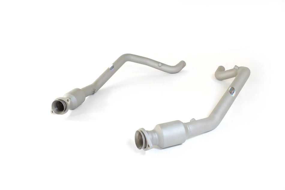 QuickSilver Land Rover Defender P525/P425 V8 90 OR 110 - 200cpsi Catted Downpipes (2021 on)