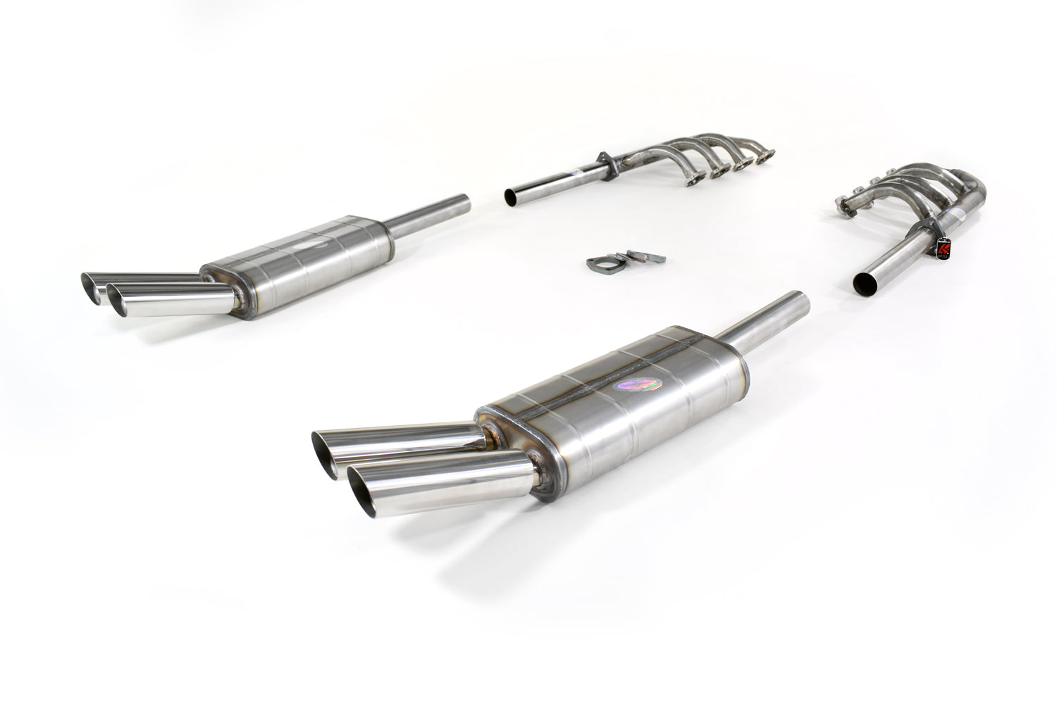 QuickSilver De Tomaso Mangusta - Stainless Steel Exhaust (1967-71)