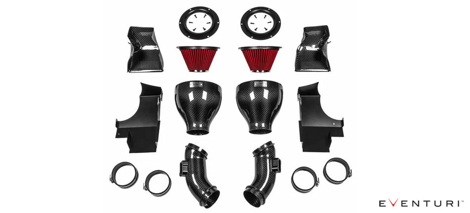 Eventuri BMW F1X M6 - Full Black Carbon Intake
