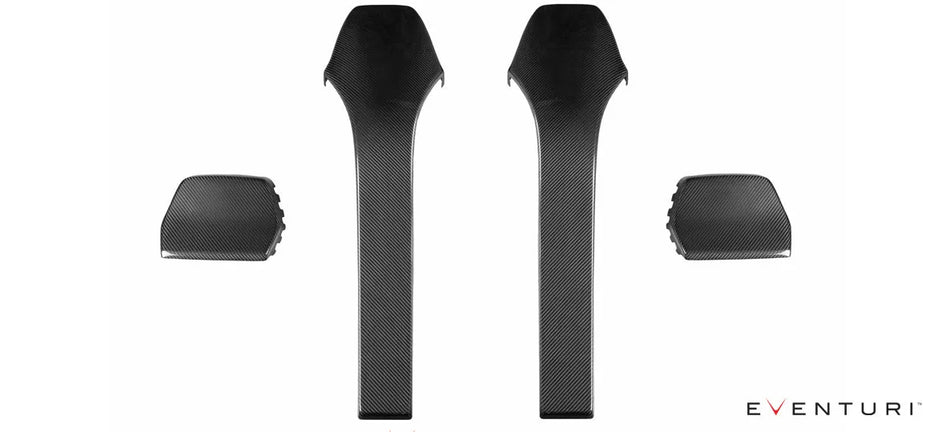 Eventuri BMW F8X M3/M4 - Black Carbon Seat Back Covers