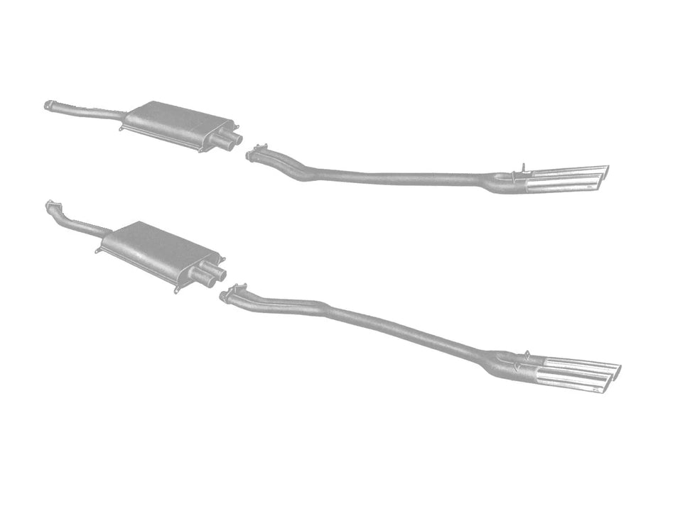 QuickSilver Ferrari 250 GTO Stainless Steel Exhaust (1962-64)