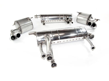 QuickSilver Ferrari 512 BB and 512 BBi Stainless Steel Exhaust (1976-85)