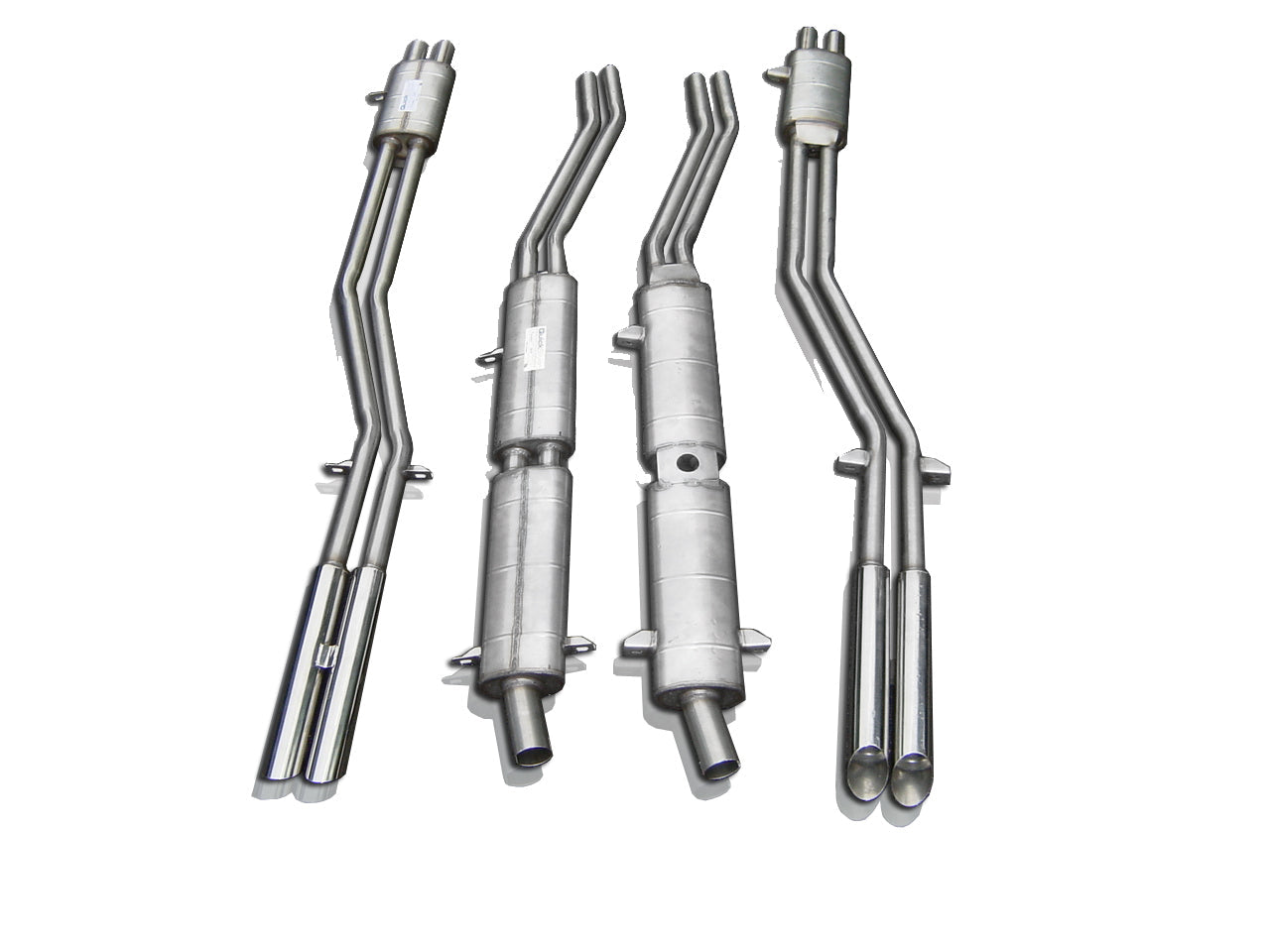 QuickSilver Ferrari 400 S America Stainless Steel Exhaust (1960-64)